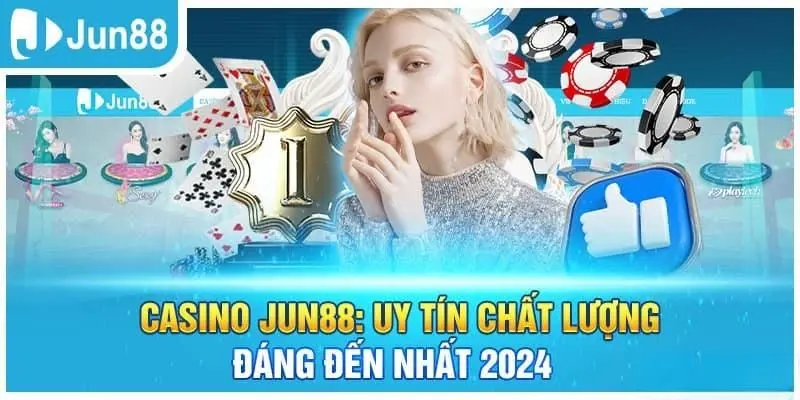 Một số tựa game hot tại Casino Jun88 trực tuyến